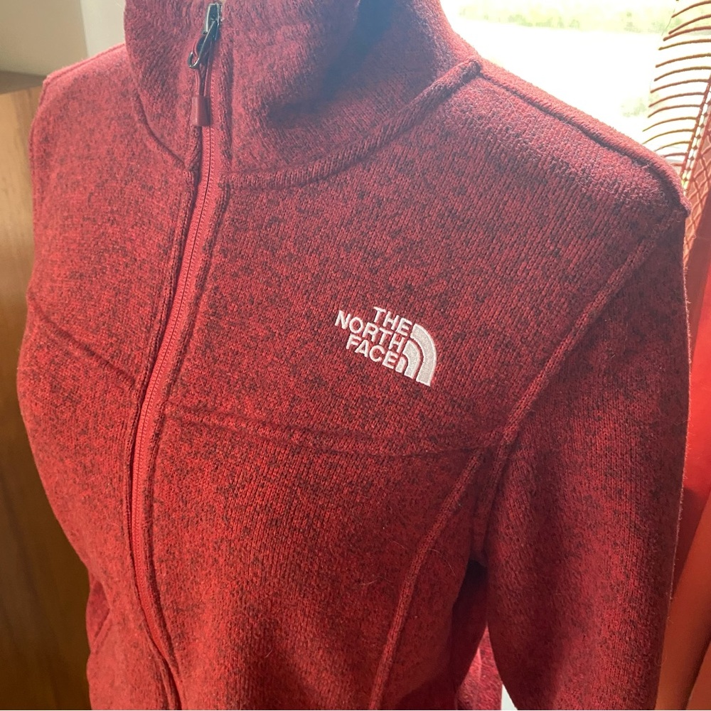Orange North Face Jacket - Picture 9 of 9
